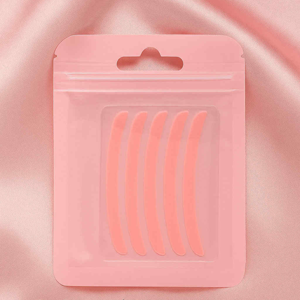 Ruban en silicone rose – Couvre-permanente pour lash lif